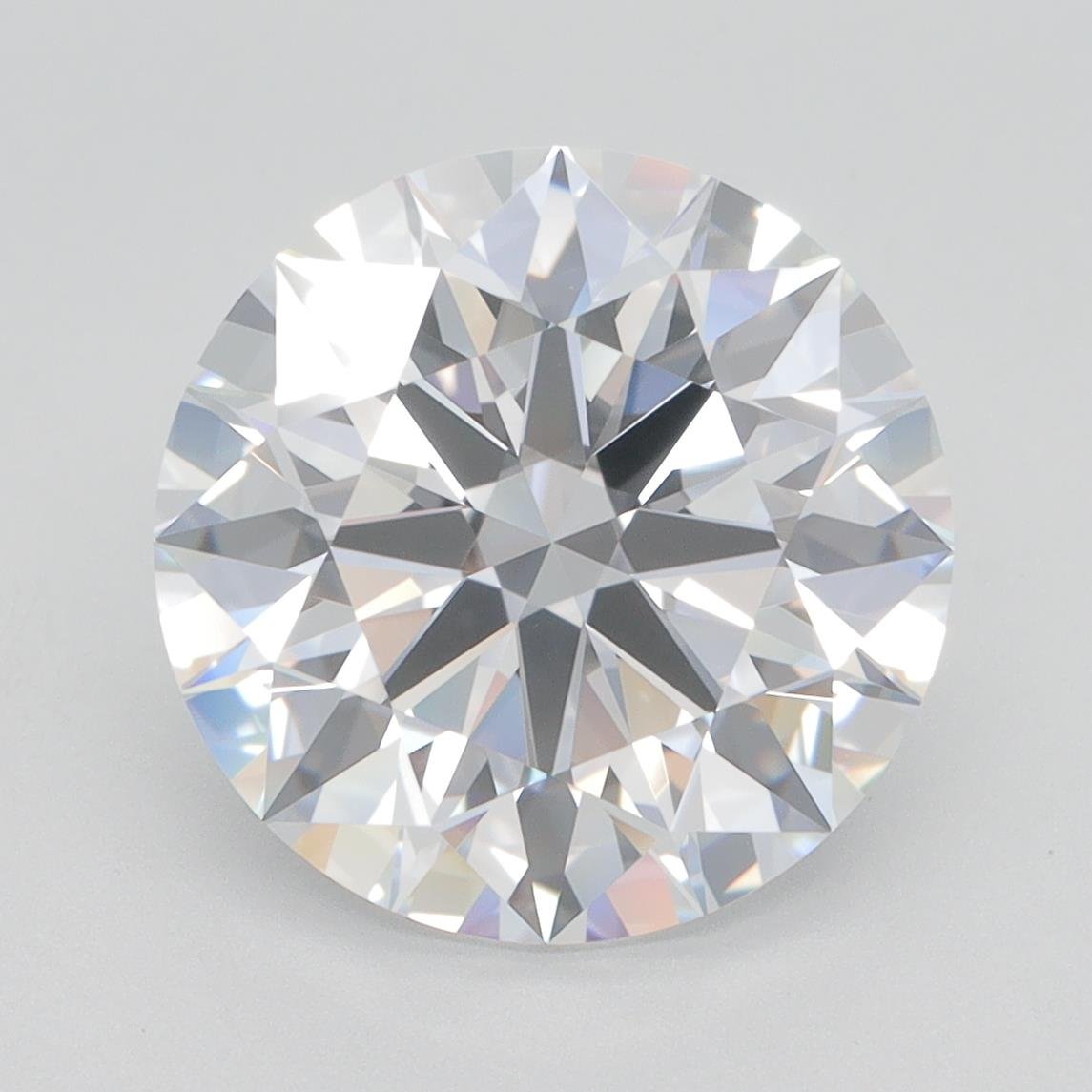 5.05ct D IF Rare Carat Ideal Cut Round Lab Grown Diamond