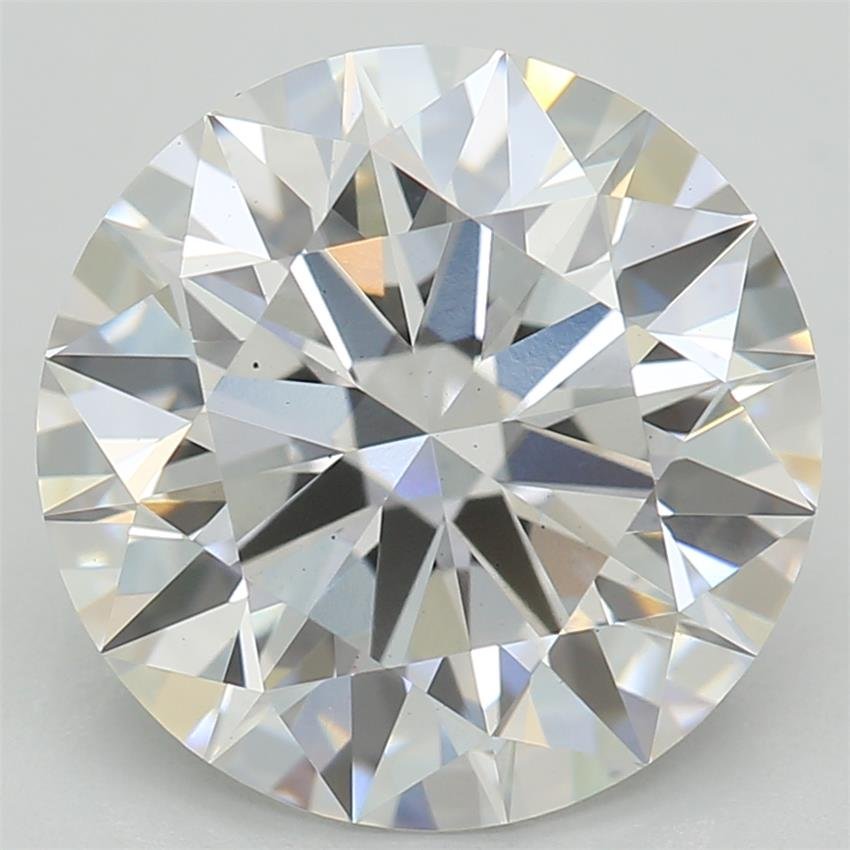 2.58ct E VS1 Rare Carat Ideal Cut Round Lab Grown Diamond