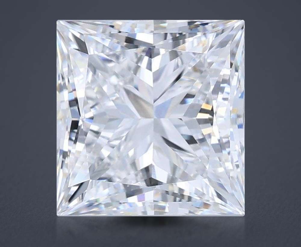 3.78 Carat Princess Lab Diamond