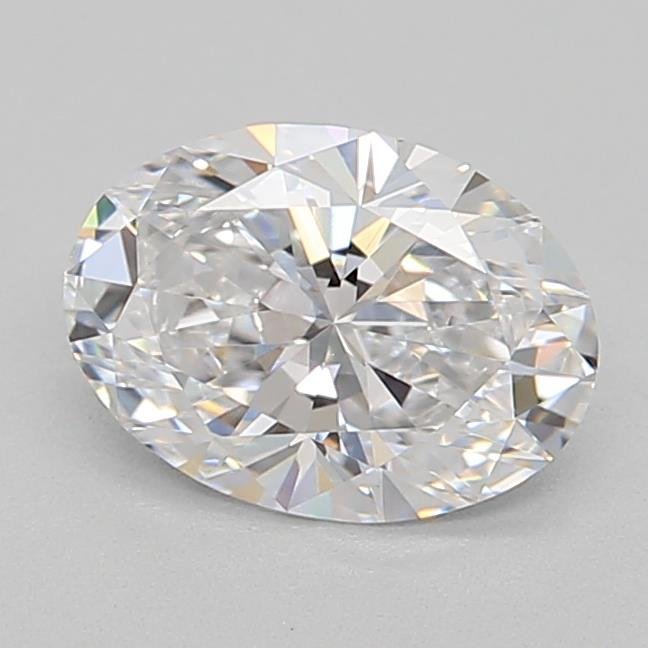 0.71ct D IF Rare Carat Ideal Cut Oval Lab Grown Diamond