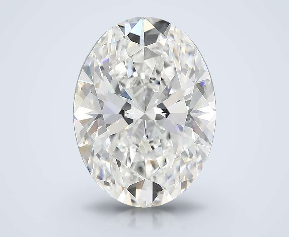3.35 Carat Oval Lab Diamond