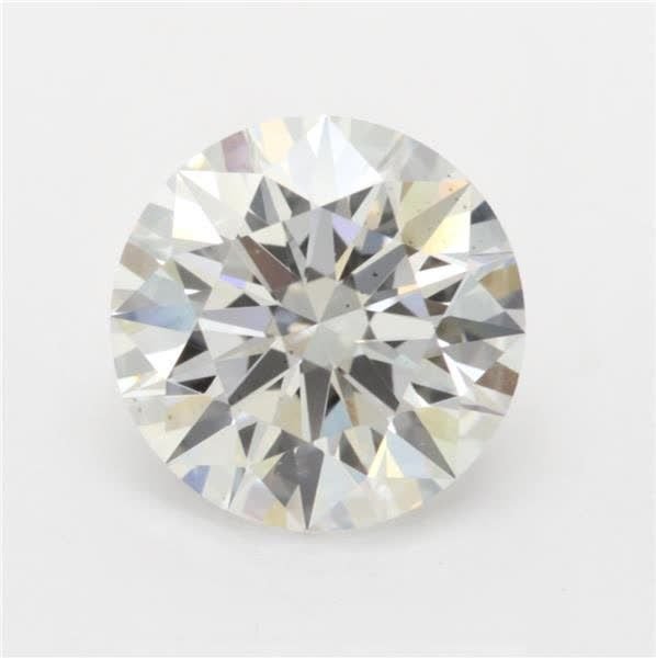 2.07ct F SI1 Rare Carat Ideal Cut Round Lab Grown Diamond