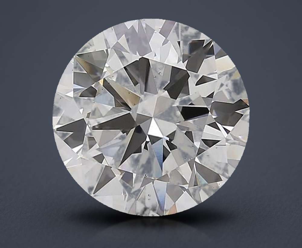 4.60 Carat Round Lab Diamond