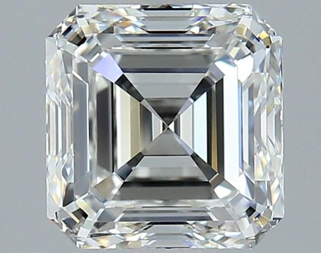 3.00ct H VVS2 Rare Carat Ideal Cut Asscher Diamond