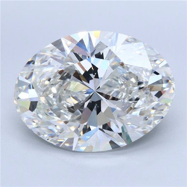 7.18ct G VS1 Rare Carat Ideal Cut Oval Lab Grown Diamond