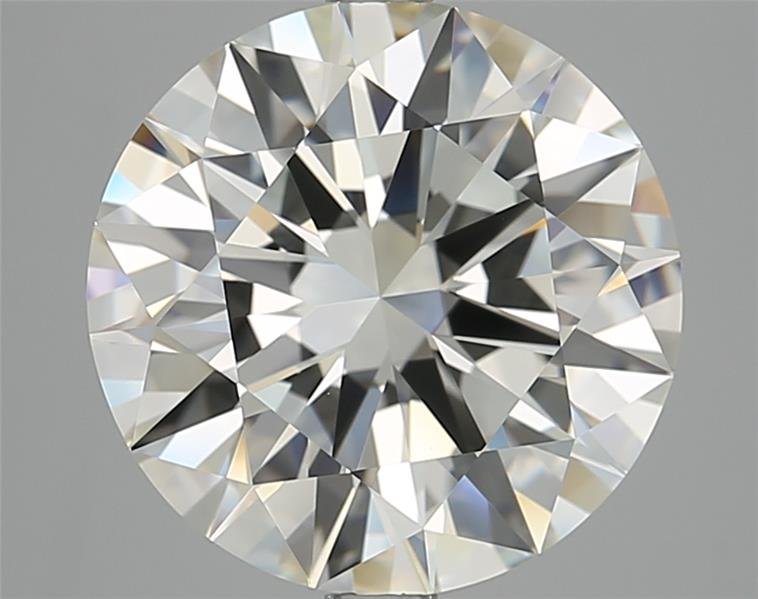 5.01ct K IF Rare Carat Ideal Cut Round Diamond