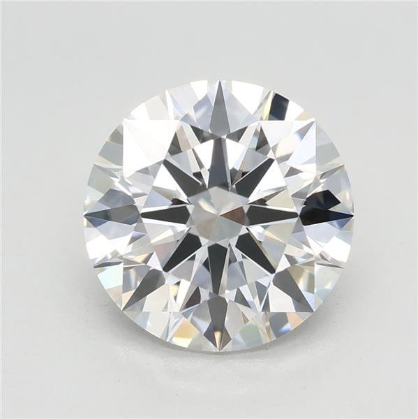 3.03ct G VVS2 Rare Carat Ideal Cut Round Lab Grown Diamond