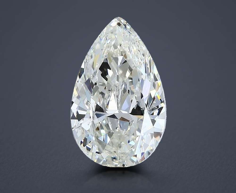 5.03 Carat Pear Natural Diamond