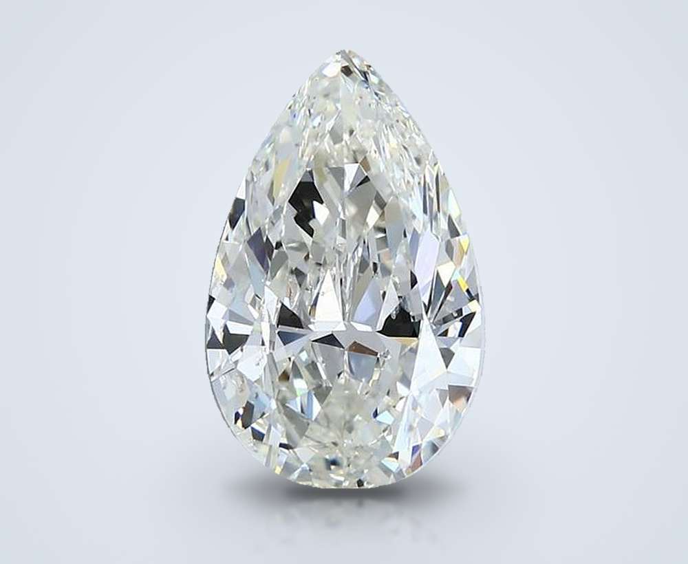 5.03 Carat Pear Natural Diamond