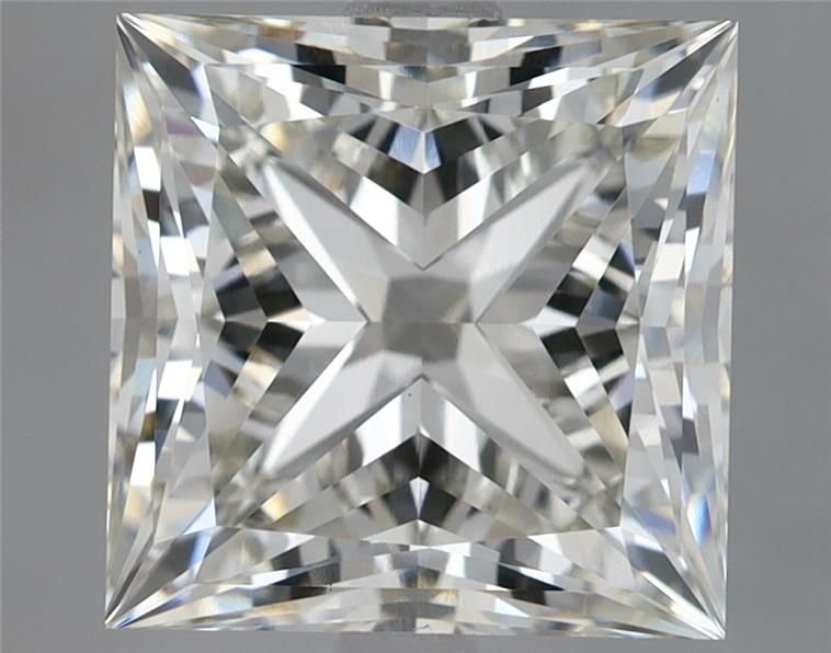 4.19ct I VVS2 Rare Carat Ideal Cut Princess Lab Grown Diamond