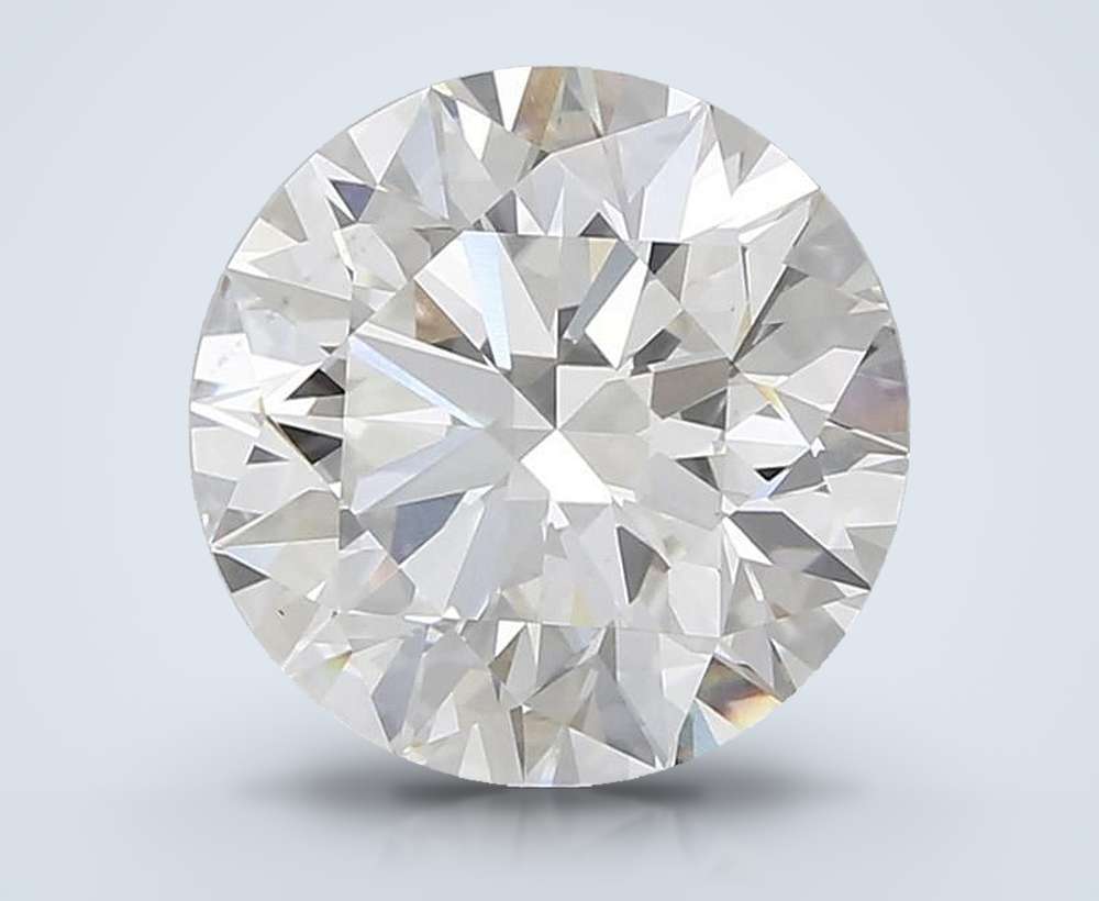 5.24 Carat Round Lab Diamond