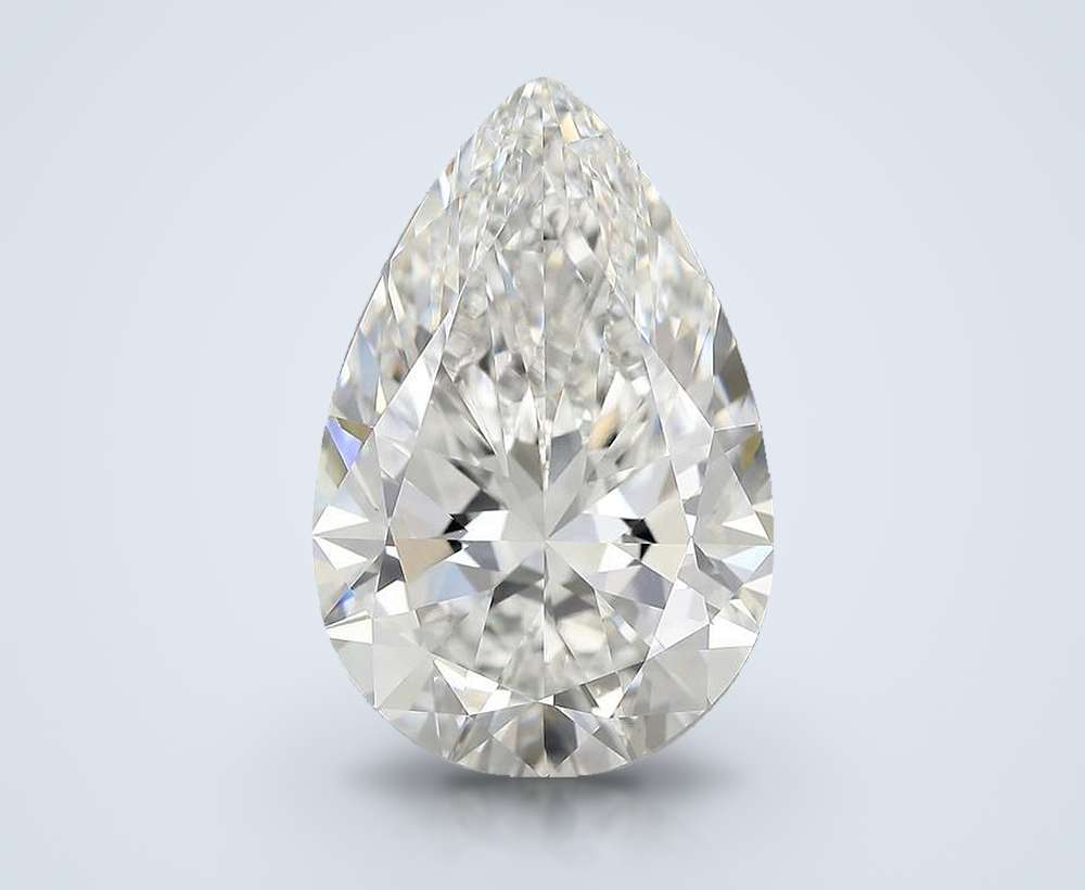 10.01 Carat Pear Lab Diamond