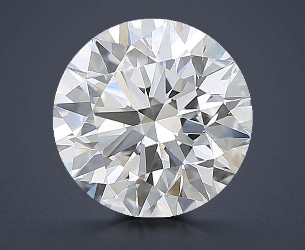 3.35 Carat Round Lab Diamond