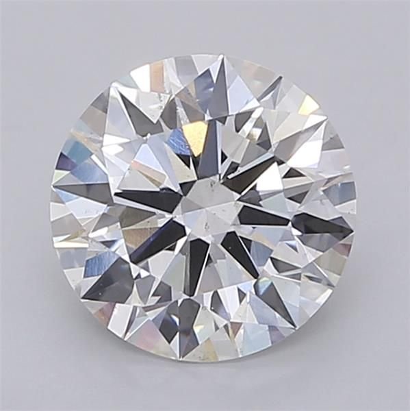 2.02ct D VS2 Rare Carat Ideal Cut Round Lab Grown Diamond