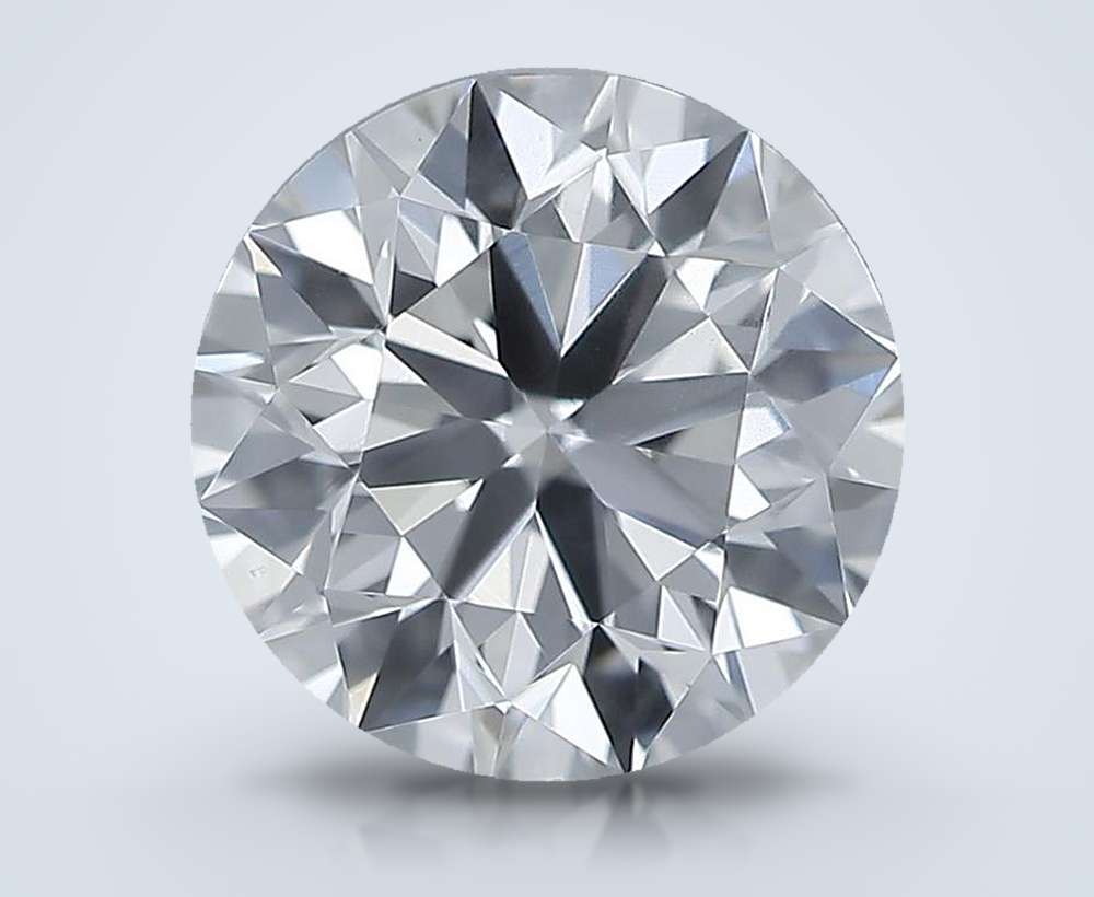 0.70 Carat Round Natural Diamond