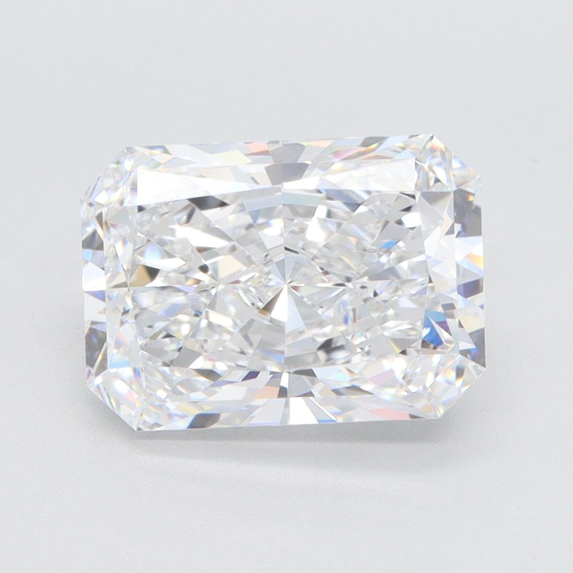 3.52ct E VVS1 Rare Carat Ideal Cut Radiant Lab Grown Diamond