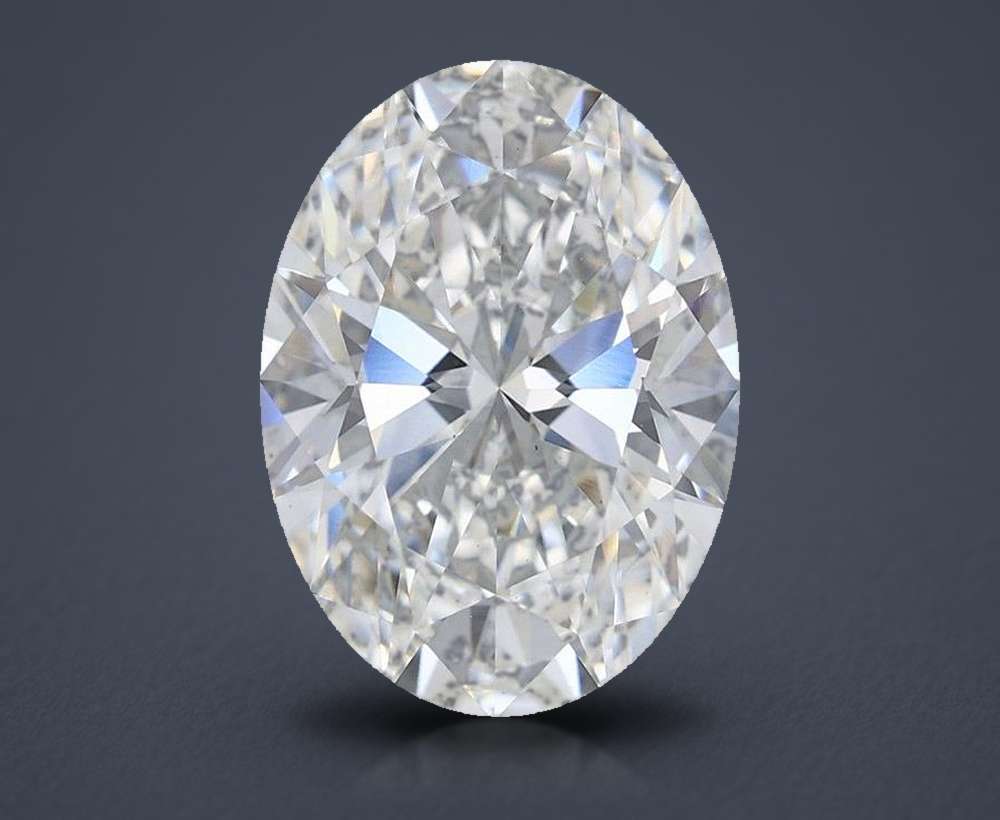 5.73 Carat Oval Lab Diamond