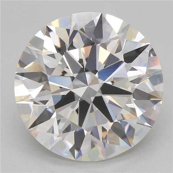 5.05ct G VVS2 Rare Carat Ideal Cut Round Lab Grown Diamond