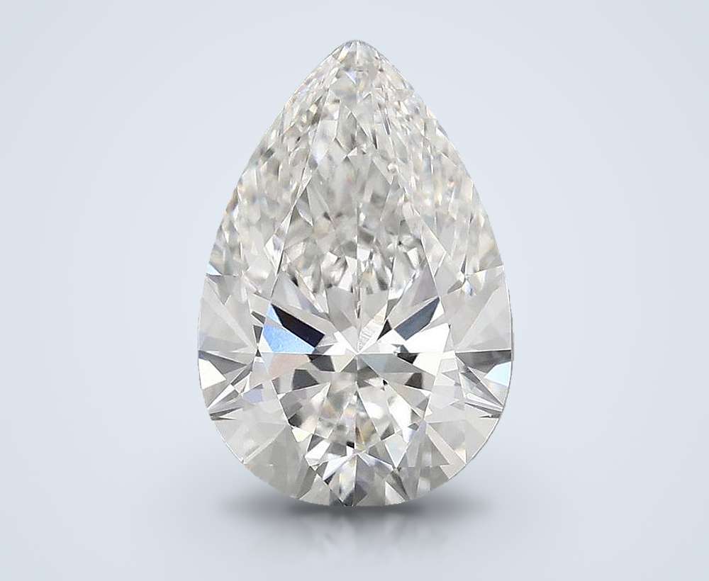 3.00 Carat Pear Lab Diamond