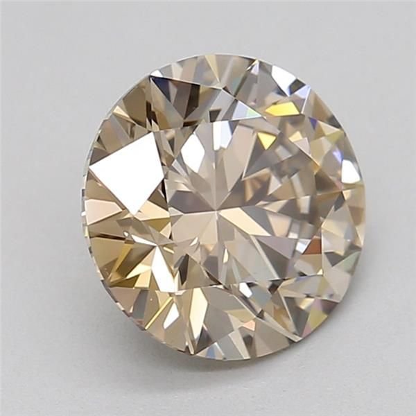 1.50 Ct. Fancy Brown Round Lab Diamond