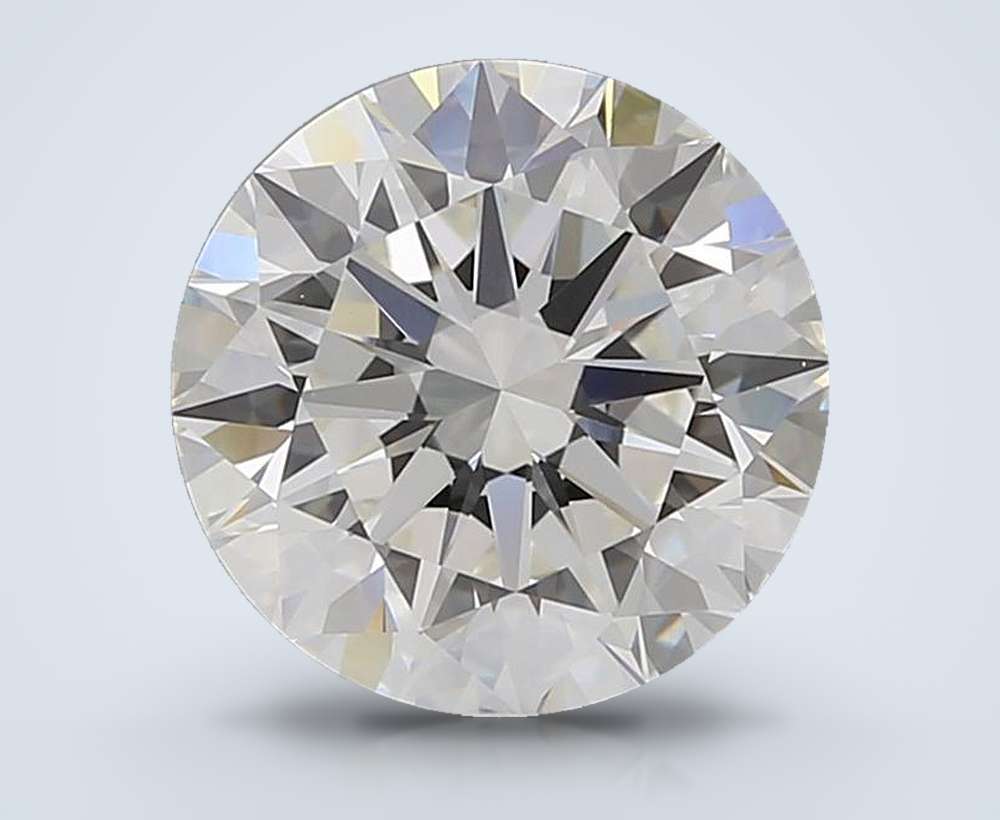 3.93 Carat Round Lab Diamond