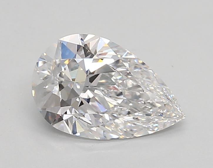 0.92ct D VS1 Rare Carat Ideal Cut Pear Lab Grown Diamond