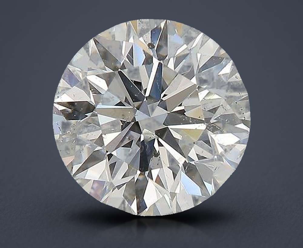 3.01 Carat Round Natural Diamond