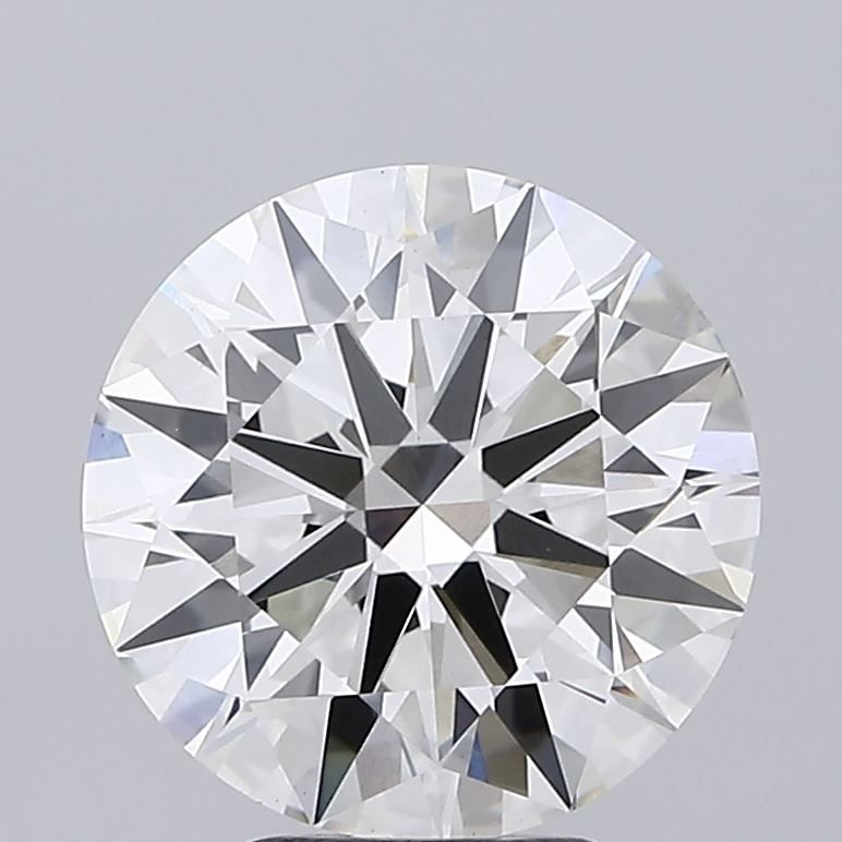 4.24ct H VVS2 Rare Carat Ideal Cut Round Lab Grown Diamond