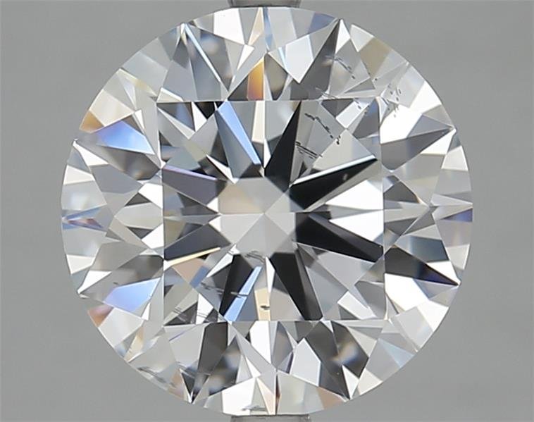 4.13ct H SI1 Rare Carat Ideal Cut Round Lab Grown Diamond