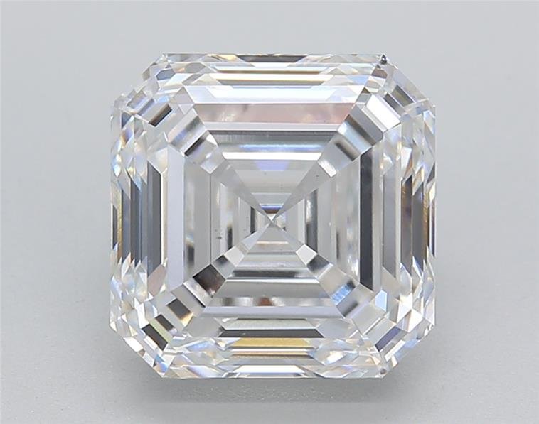 4.01ct D VS1 Rare Carat Ideal Cut Asscher Lab Grown Diamond