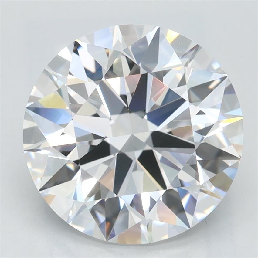 2.64ct D FL Rare Carat Ideal Cut Round Lab Grown Diamond