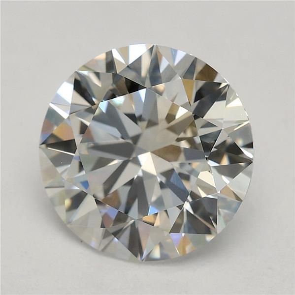 2.50ct H VS1 Excellent Cut Round Lab Grown Diamond