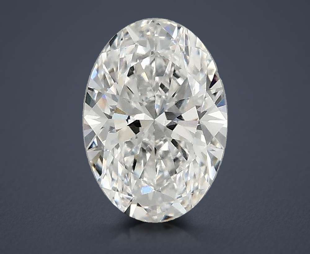 1.00 Carat Oval Lab Diamond