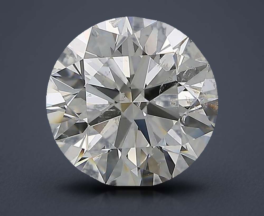 3.50 Carat Round Natural Diamond