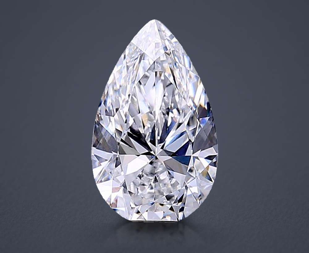 2.30 Carat Pear Lab Diamond