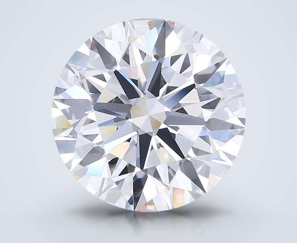 3.51 Carat Round Lab Diamond
