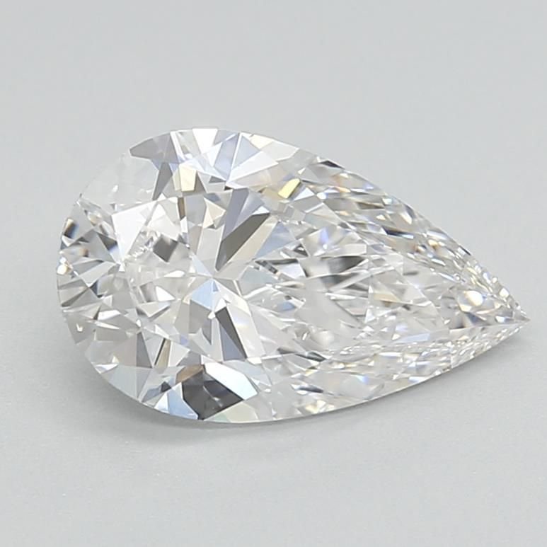 1.45ct E VS1 Rare Carat Ideal Cut Pear Lab Grown Diamond