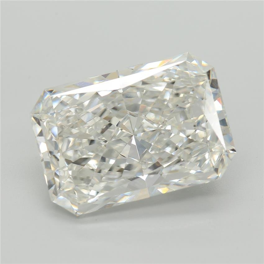 8.28ct F VS1 Rare Carat Ideal Cut Radiant Lab Grown Diamond