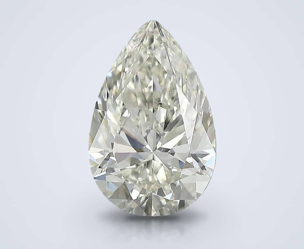 2.03 Carat Pear Natural Diamond