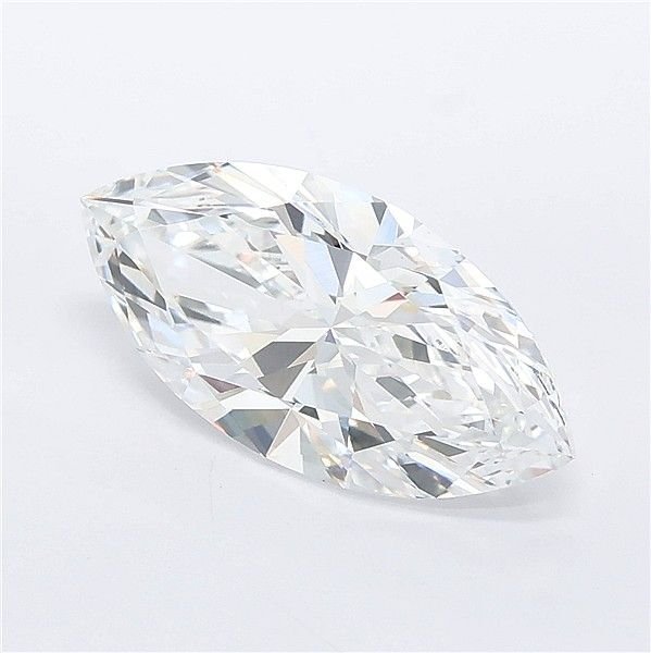 2.59ct D VVS2 Rare Carat Ideal Cut Marquise Lab Grown Diamond