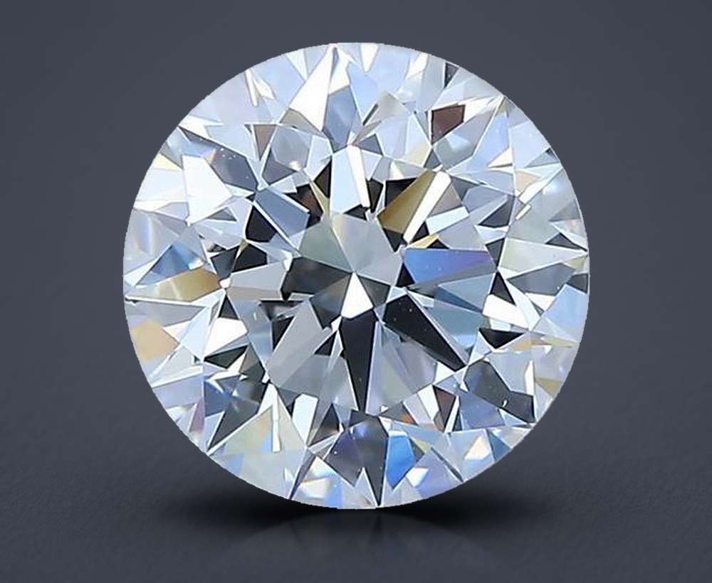 2.03 Carat Round Natural Diamond