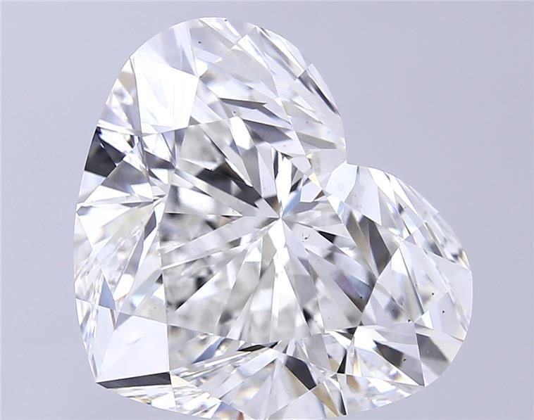 15.00ct F VS2 Rare Carat Ideal Cut Heart Lab Grown Diamond