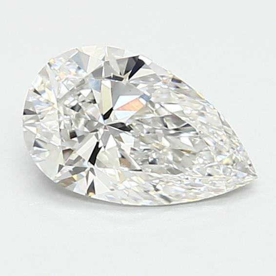 0.91ct F VS1 Rare Carat Ideal Cut Pear Lab Grown Diamond