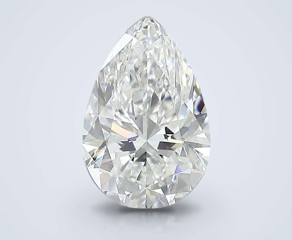 1.50 Carat Pear Natural Diamond