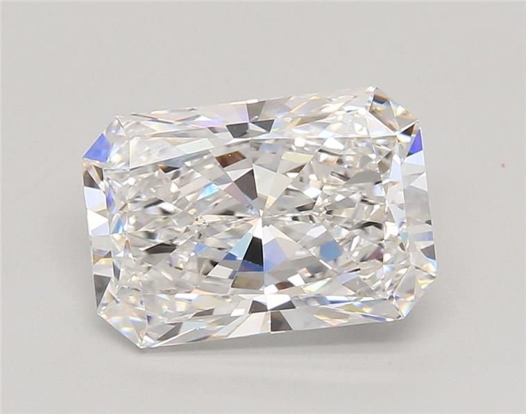 4.08ct D VS1 Rare Carat Ideal Cut Radiant Lab Grown Diamond