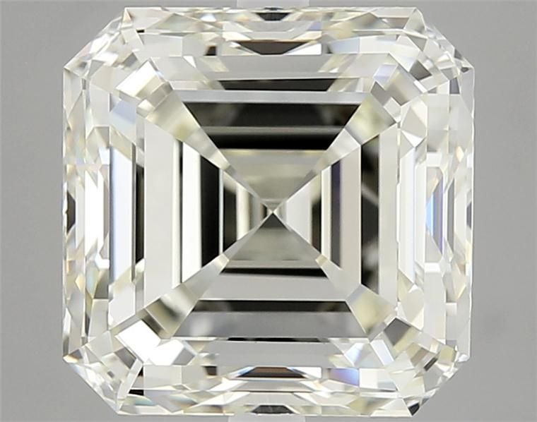 8.01ct K VVS2 Rare Carat Ideal Cut Asscher Diamond