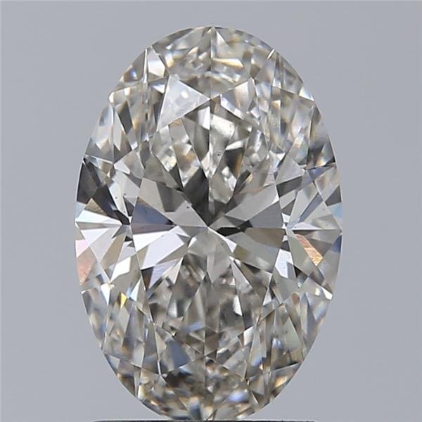 1.55ct H VS1 Rare Carat Ideal Cut Oval Lab Grown Diamond