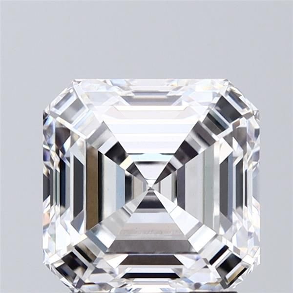 2.57ct D VS1 Rare Carat Ideal Cut Asscher Lab Grown Diamond