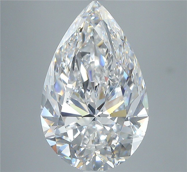 5.01 Carat Pear Natural Diamond