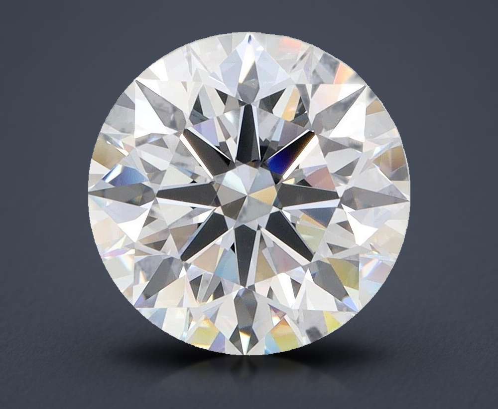 3.80 Carat Round Lab Diamond